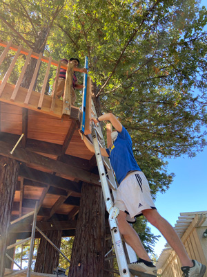 Installing the side railing